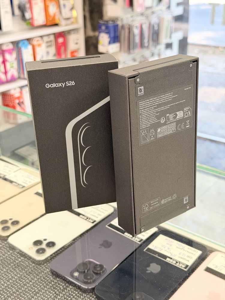 Samsung S26 256GB Black Чисто Нови!