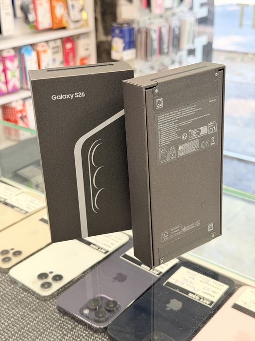 Samsung S26 256GB Black Чисто Нови!