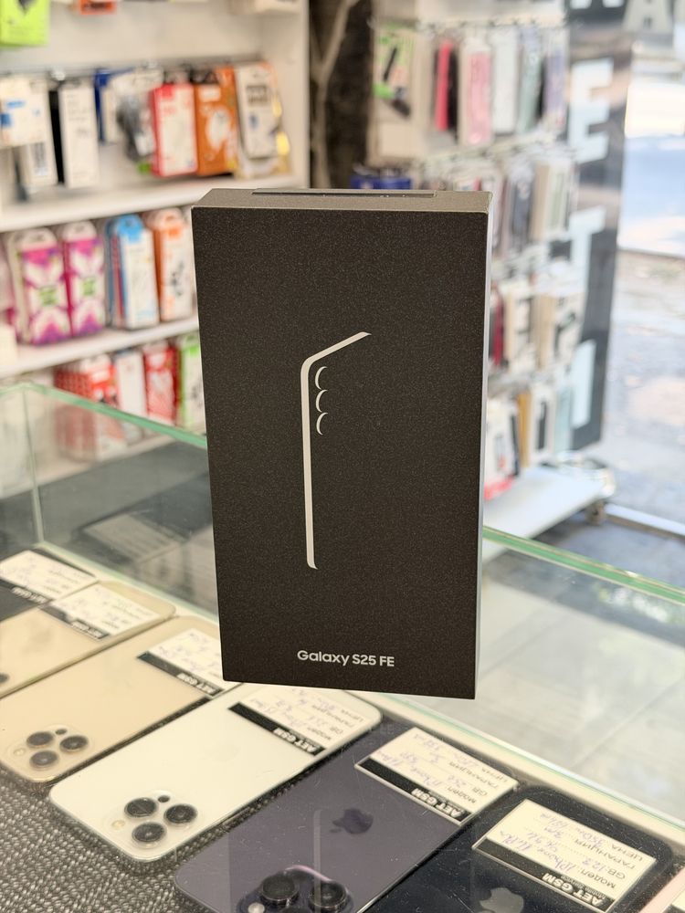 Samsung S25 FE 128GB Black Чисто Нов!