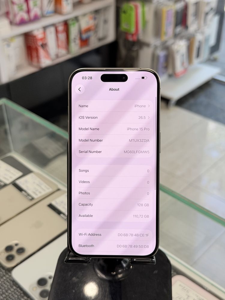 Apple iPhone 15 Pro 128Gb Natural Titanium