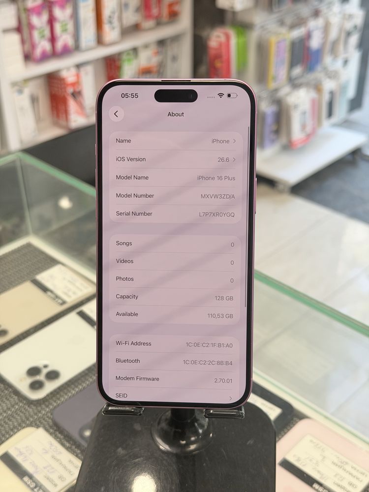 Apple iPhone 16 Plus 128Gb Pink