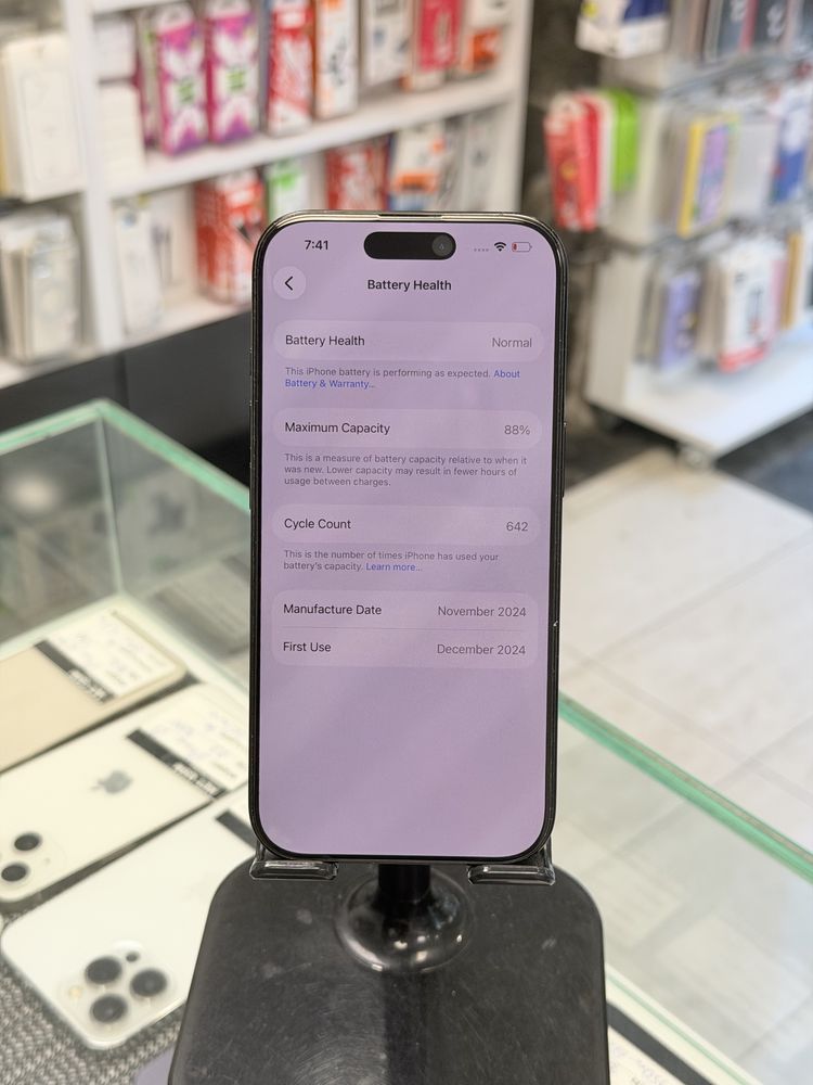 Apple iPhone 16 Pro 128GB Black Titanium