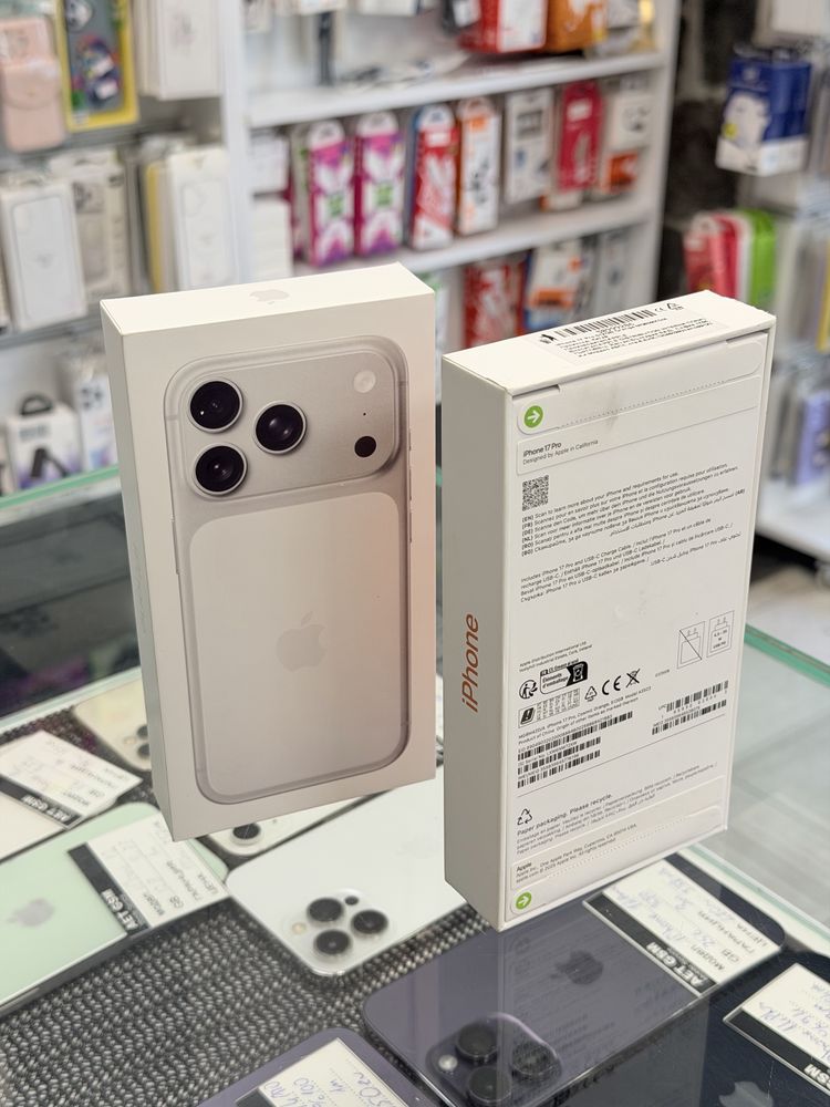 Apple iPhone 17 Pro 512GB Silver& Orange Чисто Нови