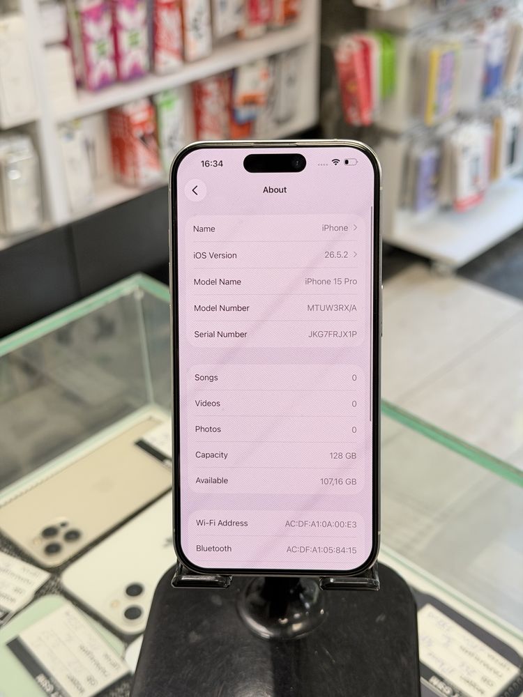 Apple iPhone 15 Pro 128GB White