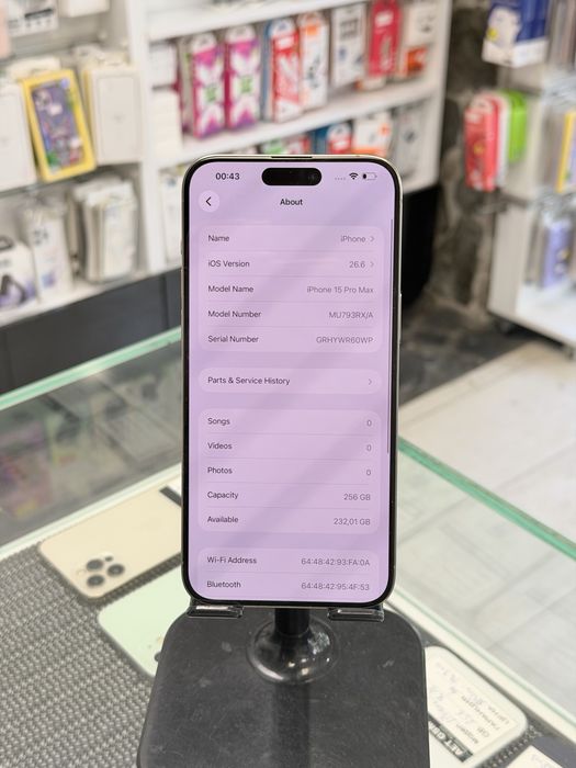 Apple iPhone 15 Pro Max 256GB Natural Titanium