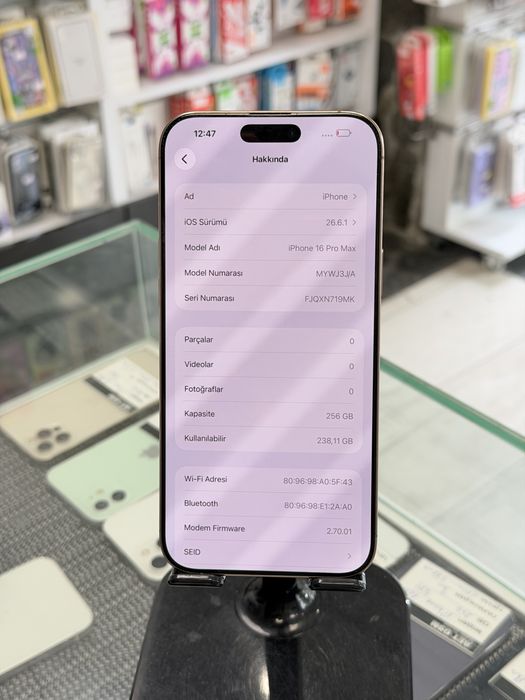 Apple iPhone 16 Pro Max 256Gb Desert Titanium